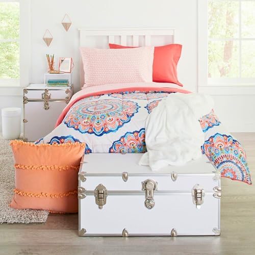 Rhino Classic Large Trunk for Camp & College, Dorm Storage Footlocker Chest