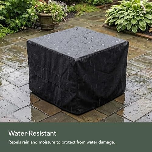 Covermates Ultima Deck Box Cover, Polyester, 26Wx26Dx25H, Ripstop Black