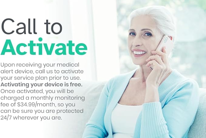 LogicMark Freedom Alert Mini, Home Medical Alert System