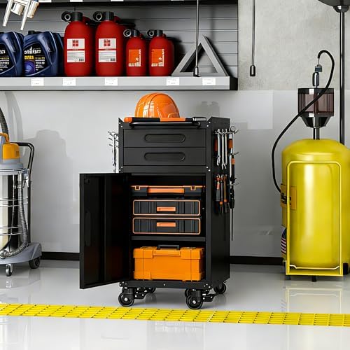 Metal Storage Cabinet for Garage, Tool Cabinet, Utility Cabinet