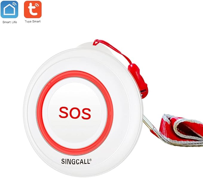 SINGCALL Caregiver Pager Panic Button Emergency Call Button