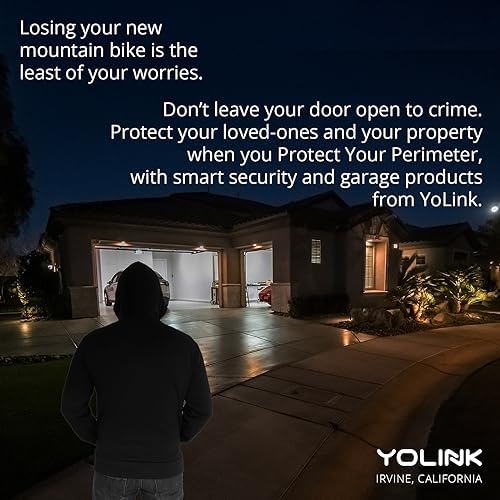 YoLink 1/4 Mile World's Longest Range Smart Wireless Garage Door Opener, App Control, Compatible with Alexa IFTTT, YoLink Hub Required