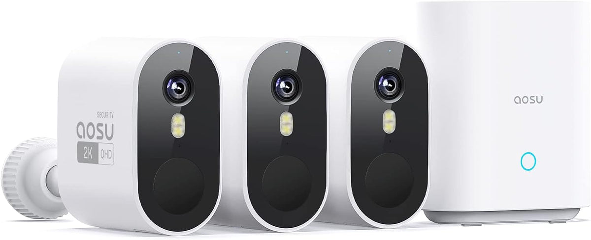 AOSU WirelessCam Pro System 3-Cam-Kit