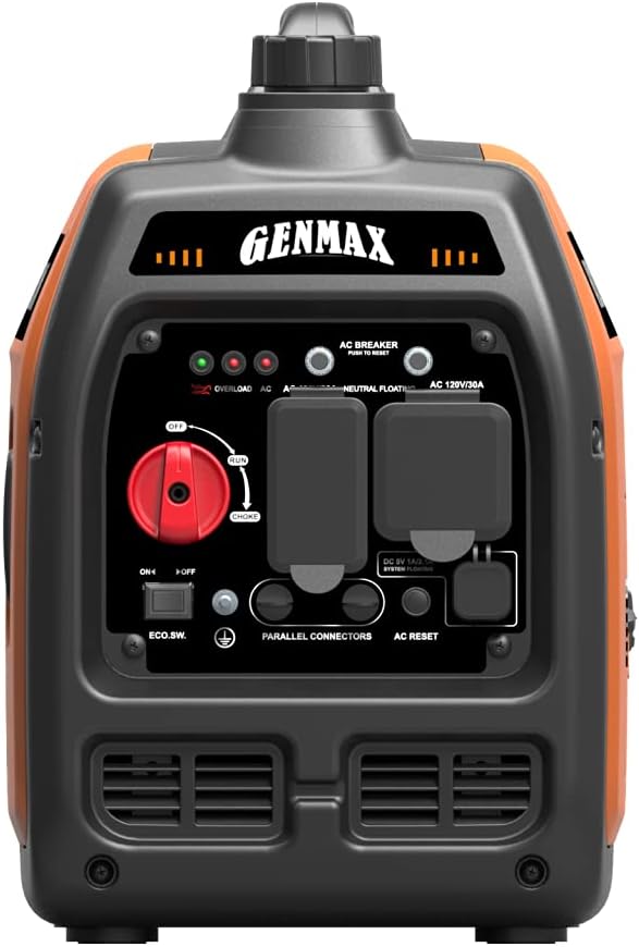 GENMAX Generator，EPA Compliant, Eco-Mode Feature, Ultra Lightweight