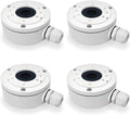 DS-1280ZJ-XS Aluminum Bracket Junction Back Box for Hikvision DS-2CD2042WD-I, 2CD20xx Series Bullet Cameras (4 Pack)