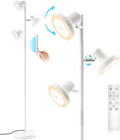 SIBRILLE 36W LED Tree Floor Lamp, Modern Dimmable Standing Lamp