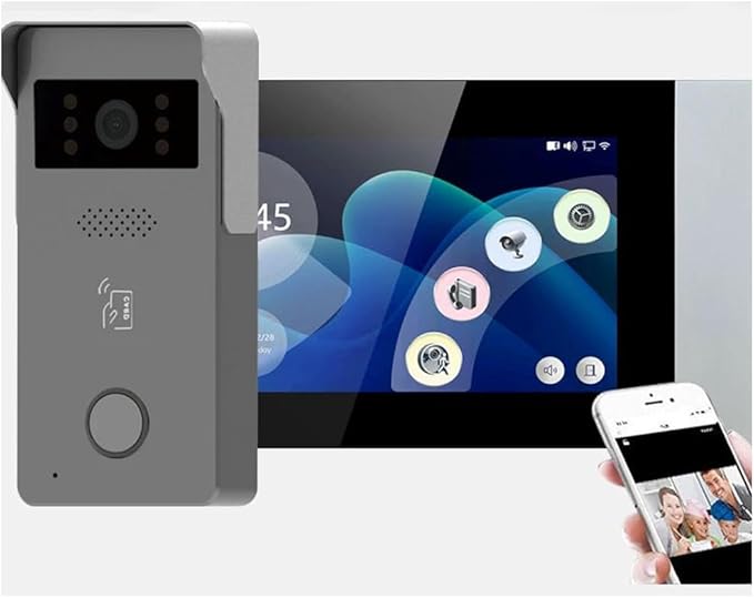 MENGQI-CONTROL LCD Video Door Intercom Access Control System Electric Strike