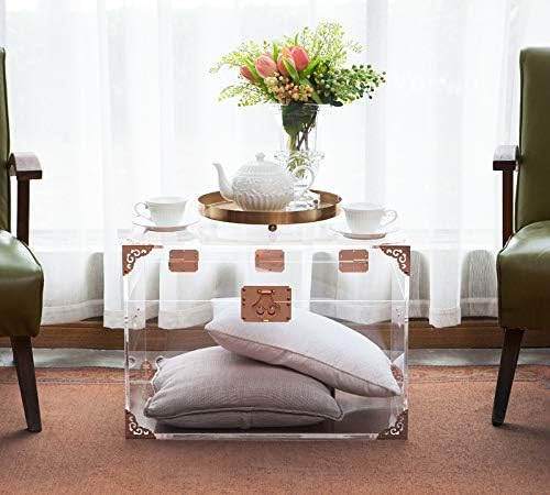ciao bella acrylic rose gold trunk shown in use
