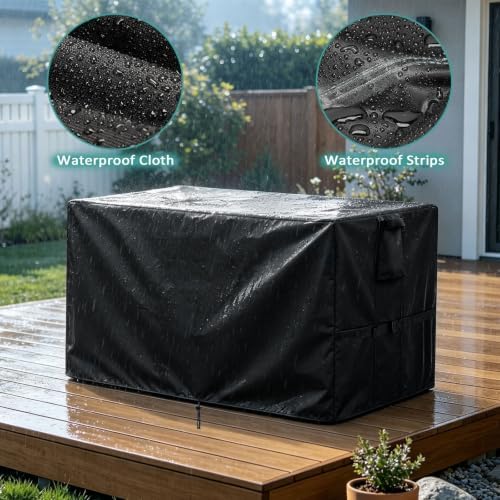 Outdoor Deck Storage Box Cover for 116 Gallon Deck Box