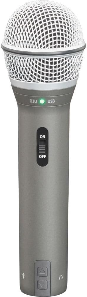 SAMSON Q2U Recording & Podcasting Pack | Gray Bundled