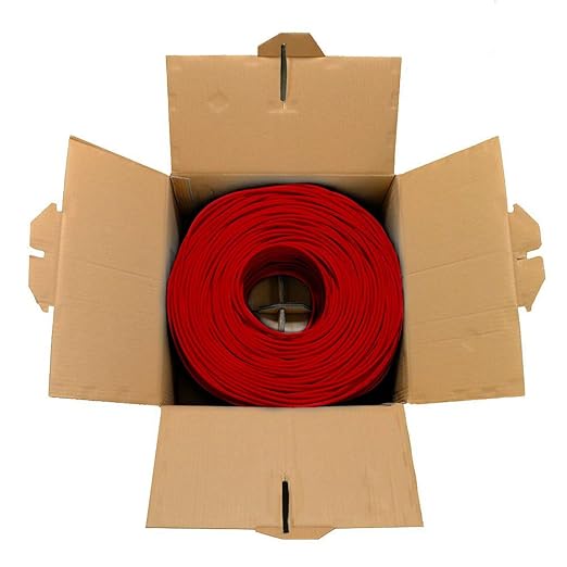 Dripstone CAT6 Ethernet Cable 1000ft Bulk Network LAN Wire 23AWG Solid UTP