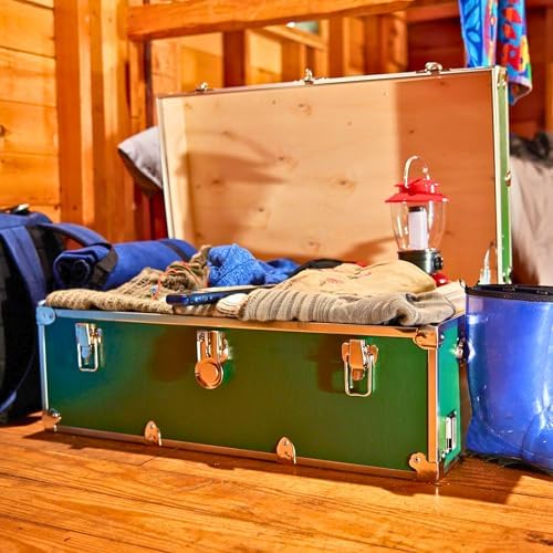 Rhino Classic Large Trunk for Camp & College, Dorm Storage Footlocker Chest