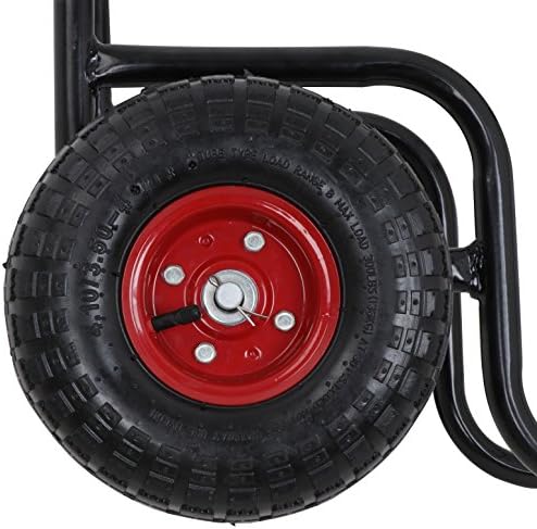 ZENY Portable Firewood Hauler & Carrier, Black