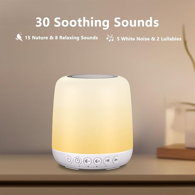 White Noise Sound Machine for Sleep Portable Sound Machine