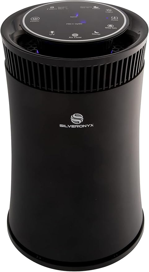 Air Purifier for Home Large Room – 5-in-1 HEPA Filter System, Covers Up to 500