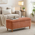 39.4" Ottoman with Storage Upholstered Storage Bench for Living Room