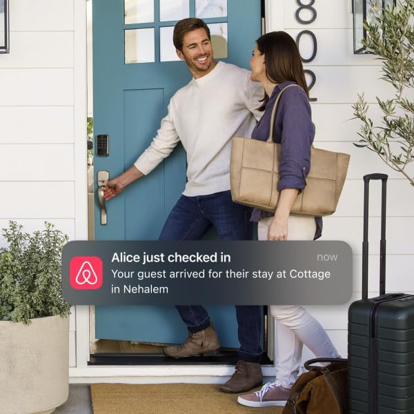Yale Extended Range WiFi Smart Lock Deadbolt, Satin Nickel