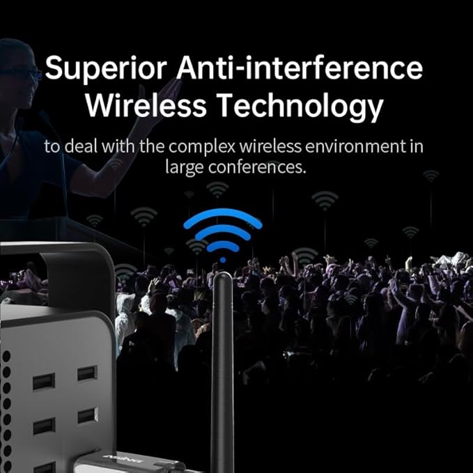 ASING 980ft Ultra-Long Distance Wireless and USB Laser Presentations Remote