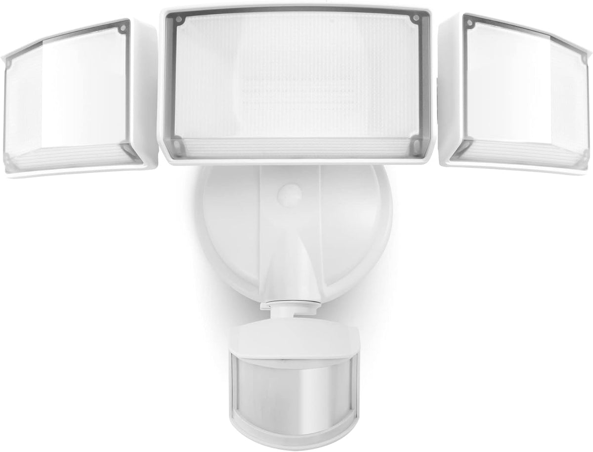 LUTEC 72W 7500LM LED Security Lights Motion Sensor Light Outdoor, 5000K Daylight