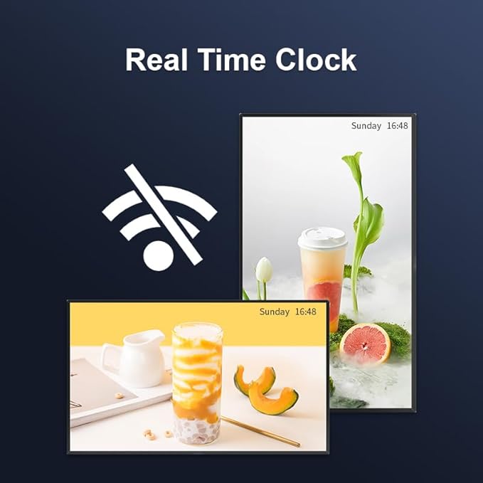 Lunzn Adertising Media Player Box Commercial Display Mate Remote Publish Menu