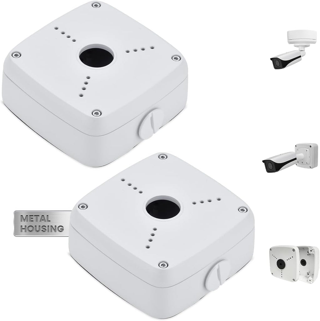 KU-PFA122 Metal Security Camera Junction Box Fits Dah Bullet IP Cameras