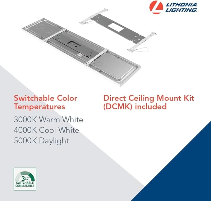 Lithonia Lighting CPANL 2x2 LED Flat Panel Light, 2 ft. by 2 ft. LED Light Panel