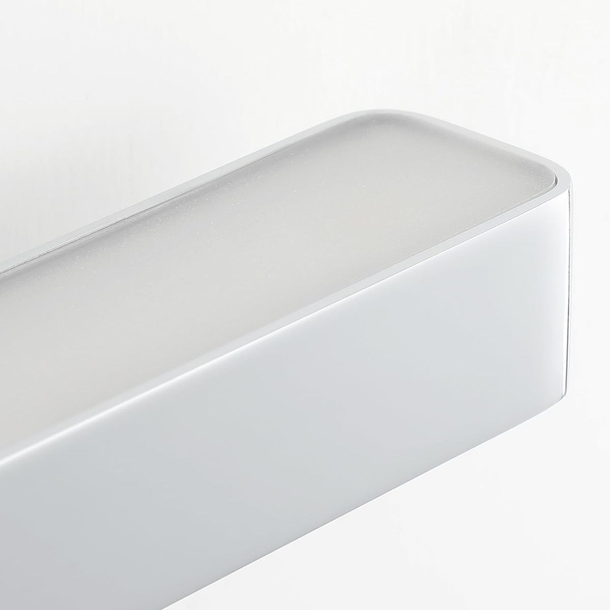 LED Modern Bathroom Vanity Light Fixtures (32-Inch, Cool White 6000K), Modern Acrylic Bathroom Wall Lighting Fixtures for Bathroom Over Mirror, Chrome