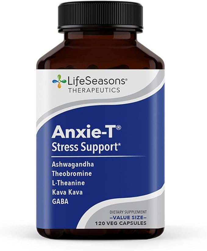 Anxie-T - Stress Relief Supplement - Supports Mood & Mental Focus - Feel Calm