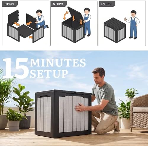 YITAHOME 30 Gallon Deck Box