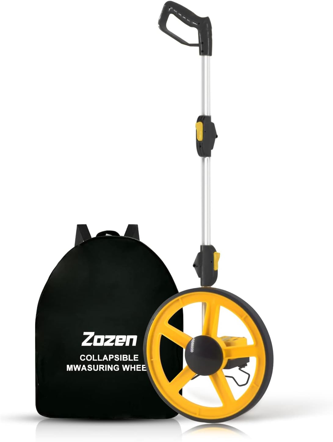 Zozen Measuring Wheel, Folding Portable Distance Measuring in Feet, Double