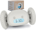 CLOCKY Extra Loud Alarm Clock for Heavy Sleepers on Wheels Rolls Runs Away