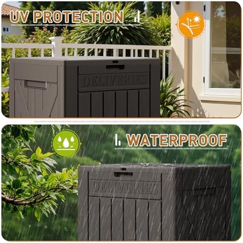 Devoko 48 Gallon Package Delivery Box Outdoor Secure Lockable