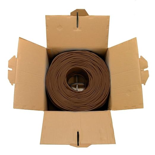 Dripstone CAT6 Ethernet Cable 1000ft Bulk Network LAN Wire 23AWG Solid UTP