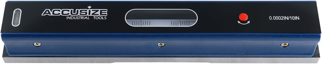 Accusize Industrial Tools 12 inch Master Precision Level in Fitted Box