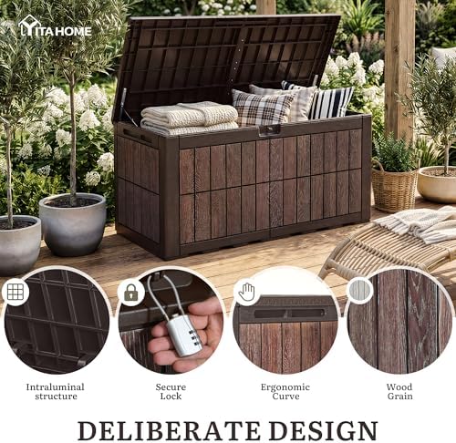 YITAHOME 134 Gallon Large Deck Box