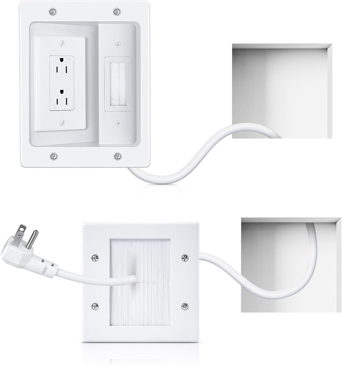 HAPYTHDA in Wall Cable Management Kit, TV Cord Hider