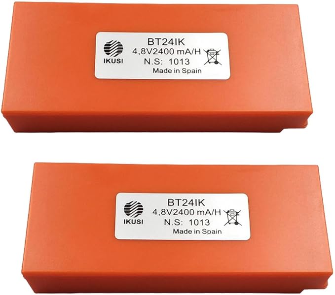 LINHUPAK BT24IK Battery Replacement IKUS BT20K BT24IK BT27K Universal 4.8V (2-Pack)