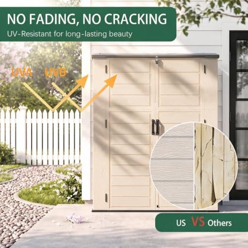 Outdoor Storage Shed for Patio