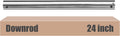 DPXMYG 24 inch Ceiling Fan Downrod