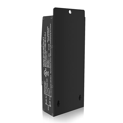 EMITEVER Dimmable LED Driver, 60W 24V Triac Power Supply, AC to DC LED