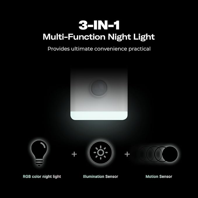 THIRDREALITY Multi-Function Night Light 4 Pack, Zigbee Repeater, 3-in-1