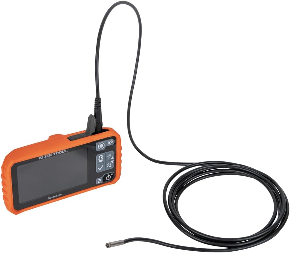 klein tools 69462 inspection camera cable for borescope showing dimensions