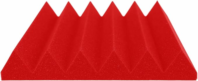 Foam Factory Inc 24 Pack Color Acoustic Foam Panel Studio Soundproofing Wedge
