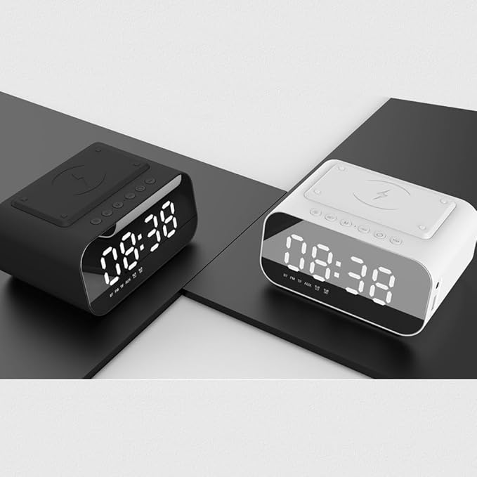 IHAO 7in1 Multifunctional Digital Alarm Clock
