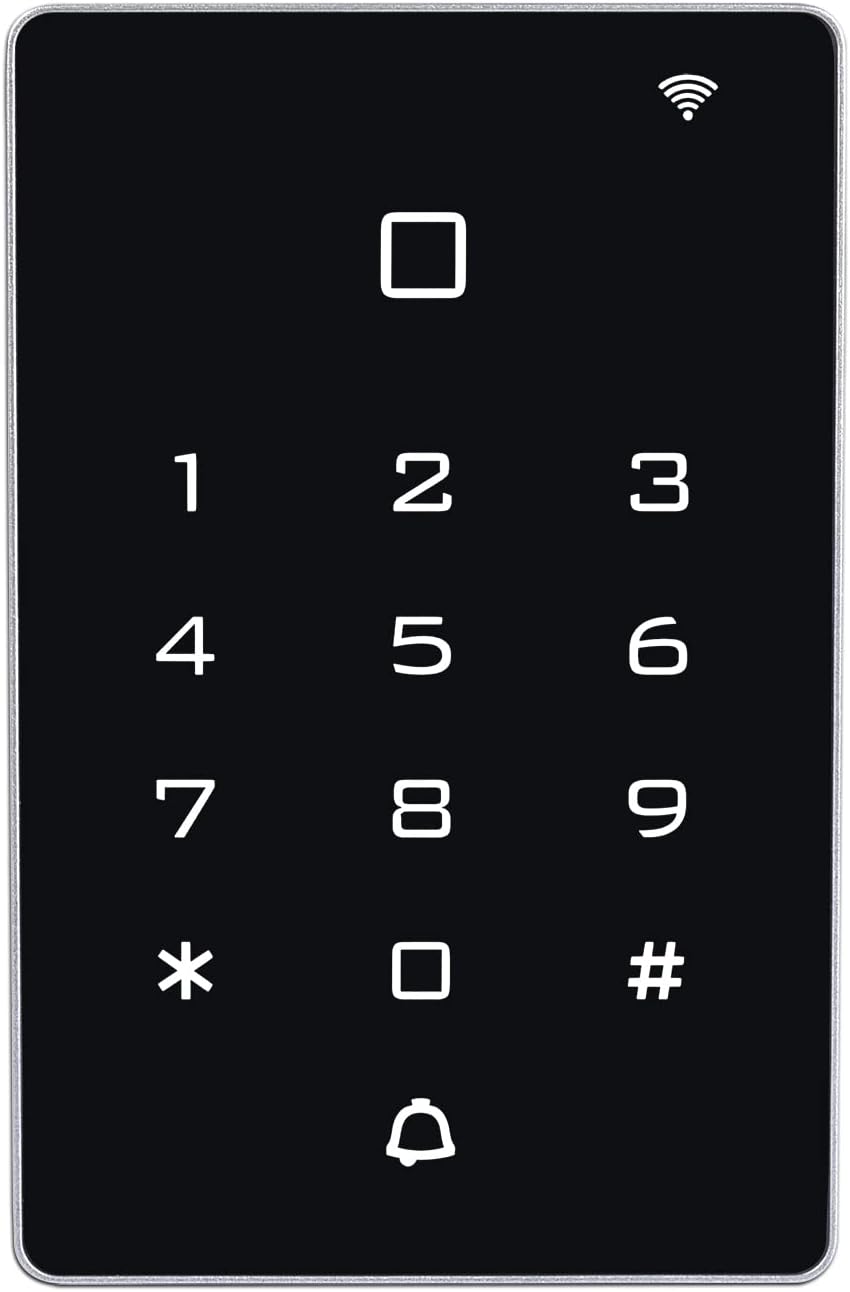 Wireless WiFi Access Control Keypad, Tuya Door Access Control System