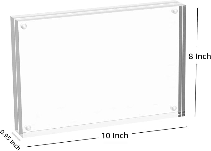 Meetu Acrylic Picture Frame 8x10 (2 Pack)