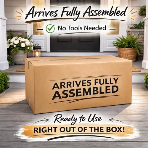 Fully Assembled, Solid Wood Storage Chest with Lid & Handles, Wooden Box, Organizer, Storage, Birthday, Gift, Blankets, Clothes, Keepsakes, Anti-Slam Hinges, 30” Professional Walnut Finish