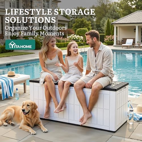 YITAHOME 134 Gallon Large Deck Box