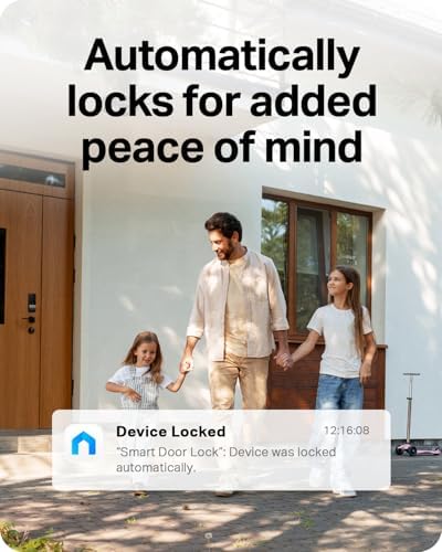 Tapo Smart Door Lock Wi-Fi Deadbolt, Palm & Fingerprint Recognition, DL130