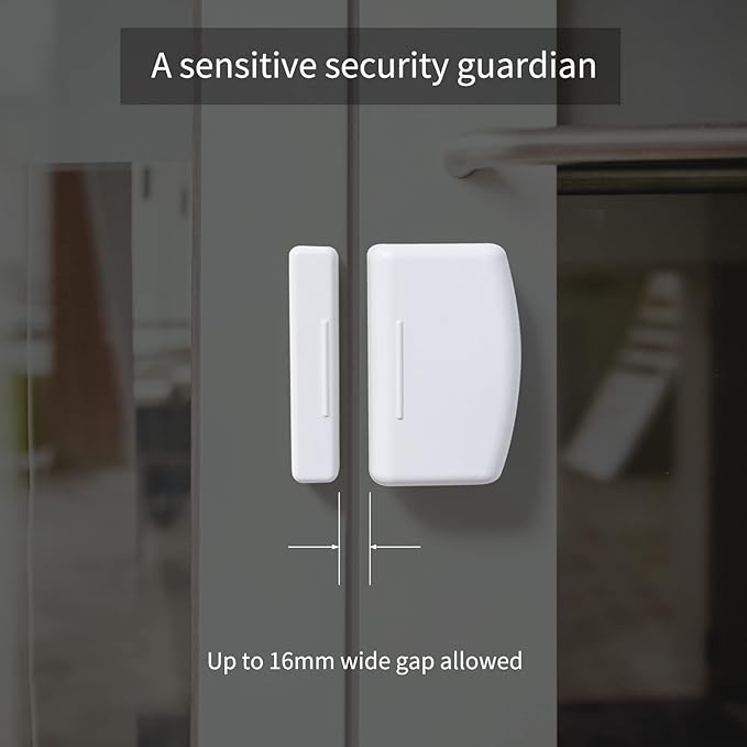 THIRDREALITY Zigbee Contact Sensor 4 Pack, Door and Window Monitor, Home